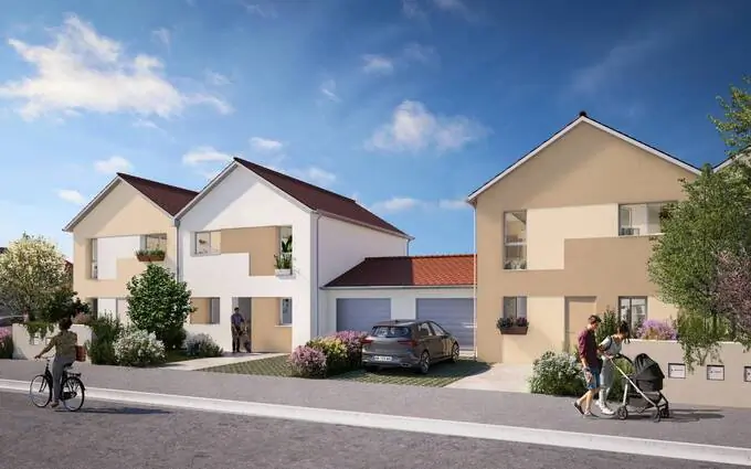 Programme immobilier neuf Maisons neuves à 10 min du centre d'Orléans à Fleury-les-Aubrais (45400)