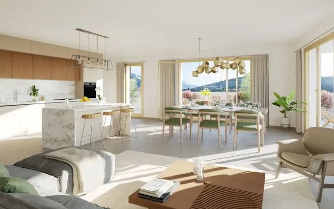 Programme immobilier neuf Osmose - Quartier des Hirondelles à Annecy (74000)
