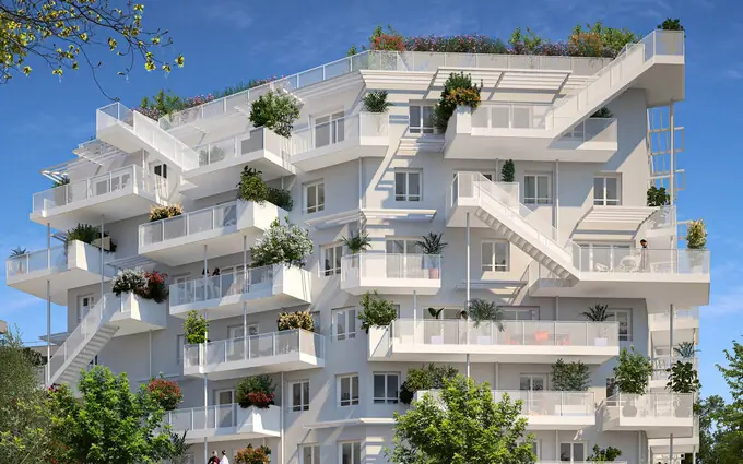 Programme immobilier neuf Osmose - Quartier des Hirondelles à Annecy