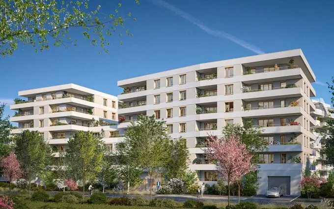 Programme immobilier neuf Osmose - Quartier des Hirondelles à Annecy