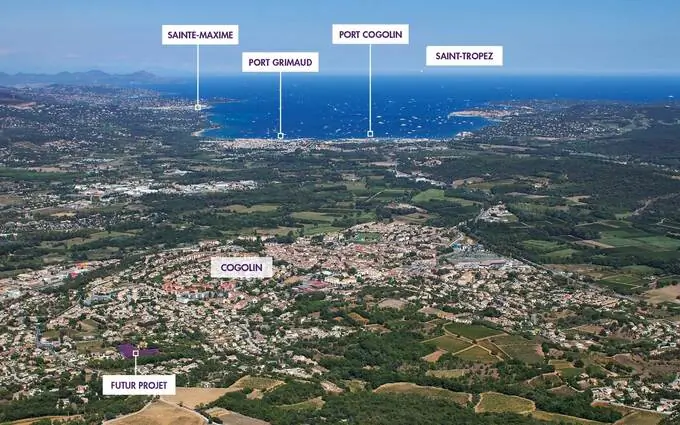 Programme immobilier neuf Vivez à 5 min* en voiture du centre-ville à Cogolin