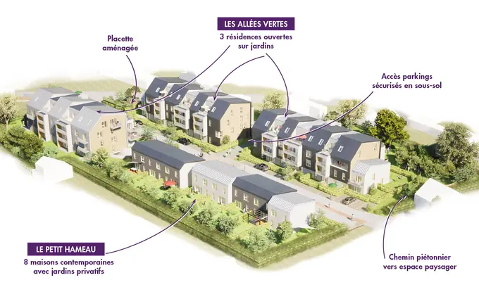 Programme immobilier neuf À deux pas du cœur de ville à Granville