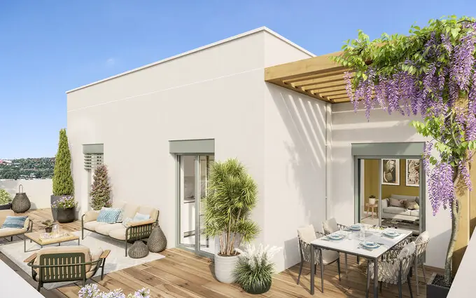 Programme immobilier neuf Nature en Ville à 2pas du futur Tram à Vaulx-en-Velin (69120)