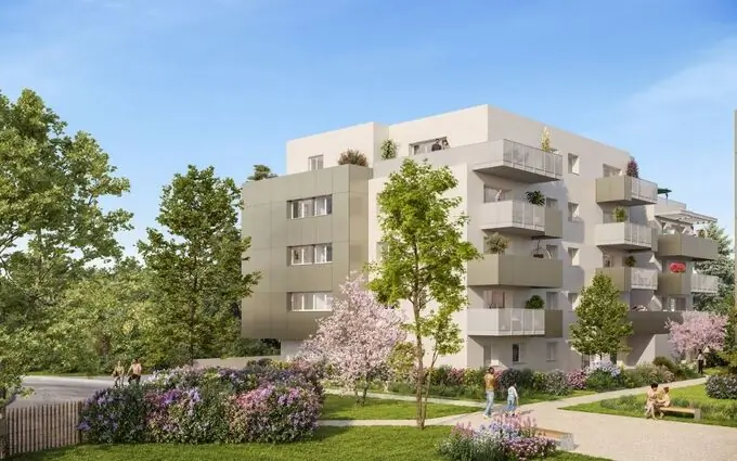 Programme immobilier neuf Les Jardins de Chamarette - Bail Réel Solidaire à Annemasse (74100)
