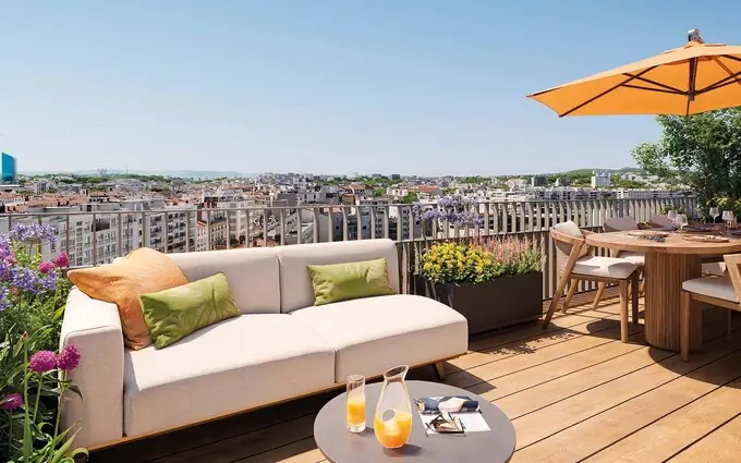 Programme immobilier neuf Votre 3 pièces à partir de 338 000 € à Villeurbanne
