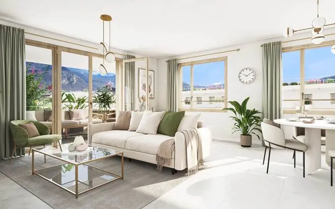 Programme immobilier neuf Hypnose - Quartier des Hirondelles à Annecy