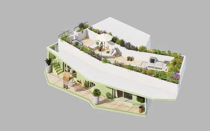 Programme immobilier neuf Vivez sur les hauteurs de Nice ouest à Nice