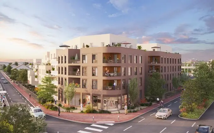 Programme immobilier neuf Jardins du Large à Décines-Charpieu