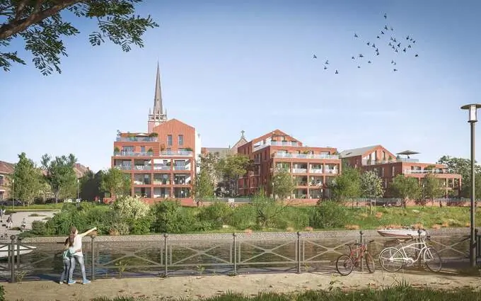 Programme immobilier neuf Sur les bords de la Deûle à Quesnoy-sur-Deûle (59890)