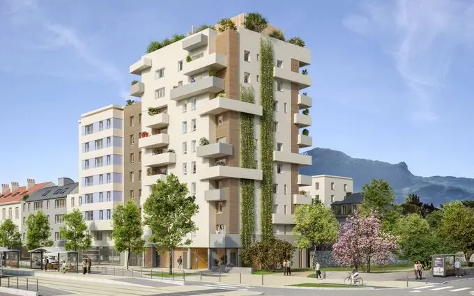 Programme immobilier neuf Résidence neuve à Grenoble : Cadence à Grenoble (38000)