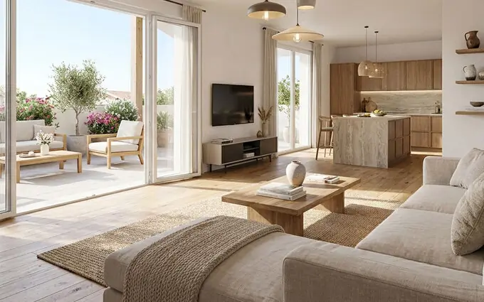 Programme immobilier neuf Arcangues à 5 min à pied du coeur de village et ses commodités à Arcangues