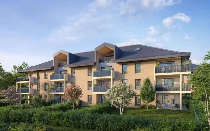 Programme immobilier neuf Un cadre de vie ouvert sur la nature à Viuz-en-Sallaz (74250)