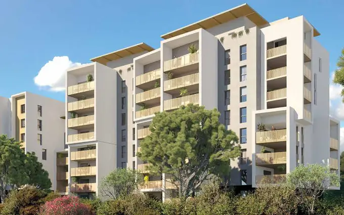 Programme immobilier neuf Montpellier en lisière du parc de la Grande Lironde à Montpellier