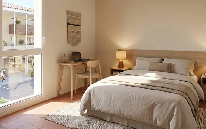Programme immobilier neuf Salon-de-Provence résidence au calme avec un patio de verdure à Salon-de-Provence