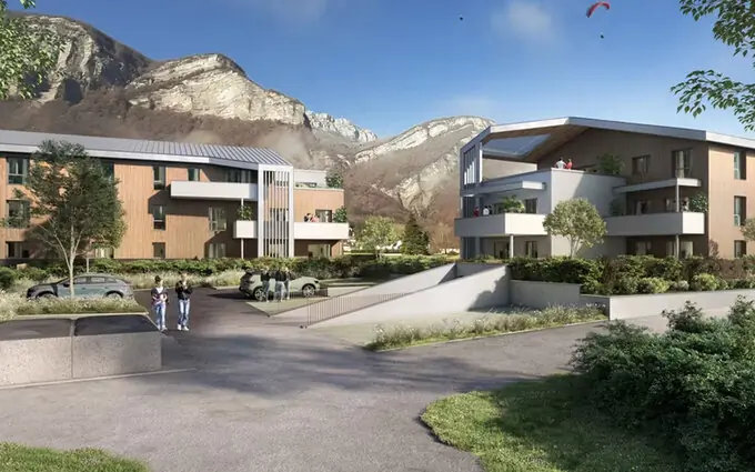 Programme immobilier neuf Lumbin entre les massifs de la Chartreuse et Belledonne à Lumbin