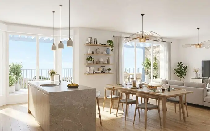 Programme immobilier neuf Saint-Hilaire-de-Riez à 5 minutes à pied de la plage à Saint-Hilaire-de-Riez (85270)