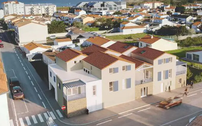 Programme immobilier neuf Saint-Hilaire-de-Riez à 5 minutes à pied de la plage à Saint-Hilaire-de-Riez
