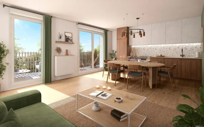 Programme immobilier neuf Natureo - brs+ à Nantes