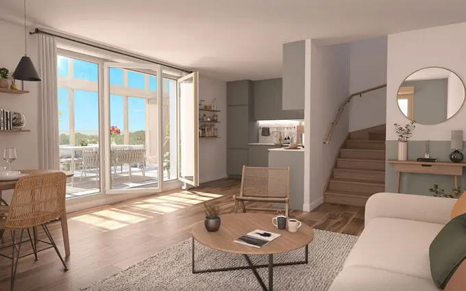 Programme immobilier neuf Natureo - brs+ à Nantes