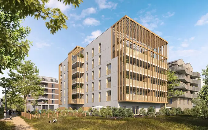 Programme immobilier neuf Natureo - brs+ à Nantes