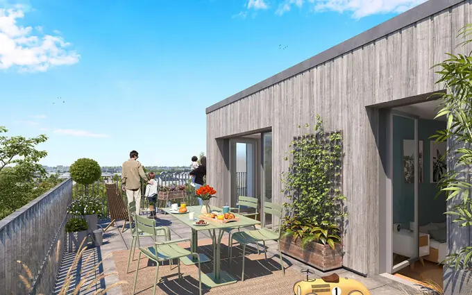 Programme immobilier neuf Natureo - brs+ à Nantes