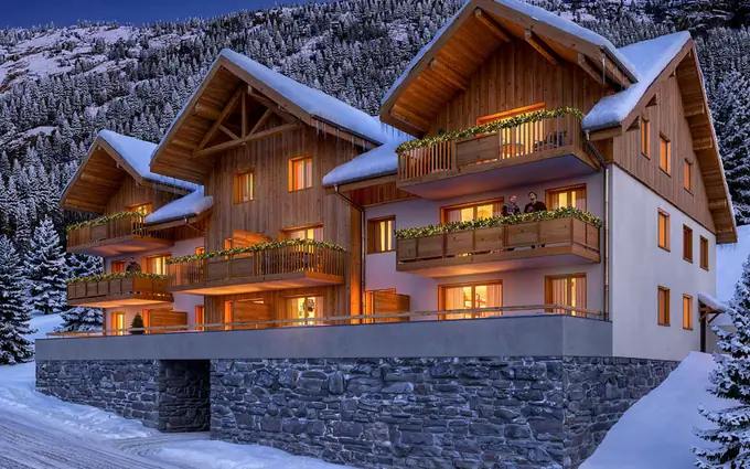 Programme immobilier neuf Oz station 3300 à deux pas des pistes, au coeur de la nature à Oz (38114)