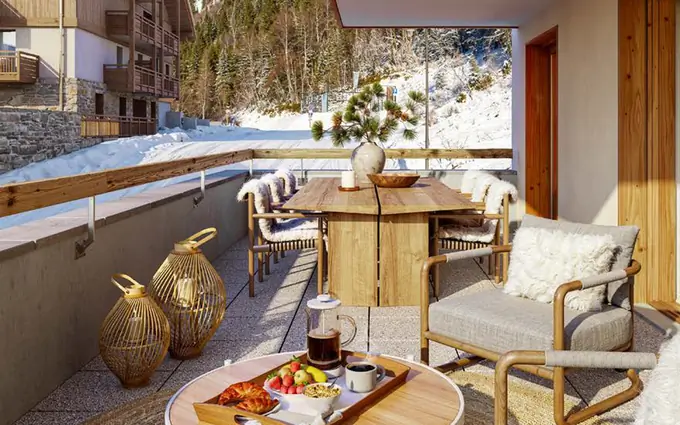 Programme immobilier neuf Oz station 3300 à deux pas des pistes, au coeur de la nature à Oz