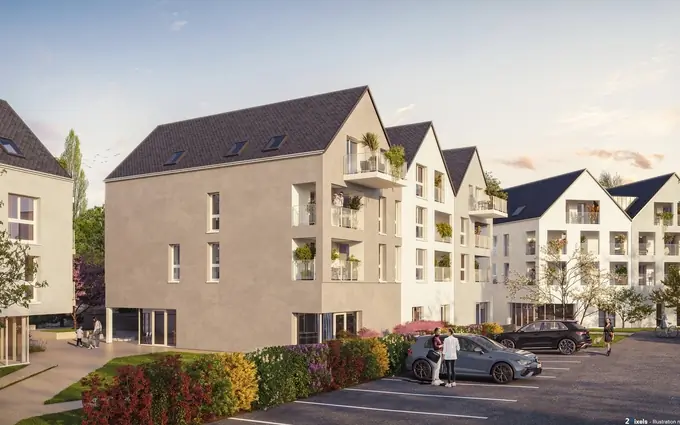 Programme immobilier neuf Papyrus - commerce - t3 à Saint-Erblon