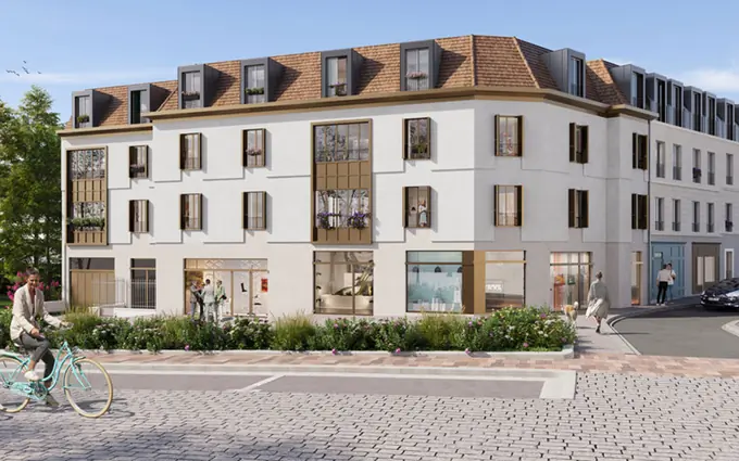 Programme immobilier neuf Brunoy coeur historique sur la Place Saint-Médard à Brunoy