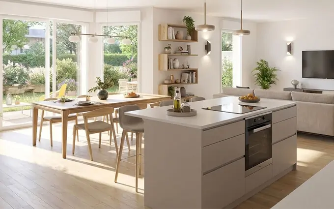 Programme immobilier neuf Montbonnot-Saint-Martin à 8 km de Grenoble à Montbonnot-Saint-Martin