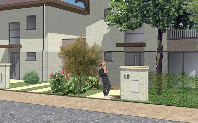 Programme immobilier neuf Ornex maisons neuves cadre préservé à 30 min de Genève à Ornex