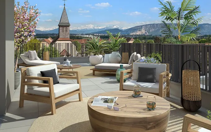 Programme immobilier neuf Prévessin-Moëns secteur prisé proche frontière suisse à Prévessin-Moëns