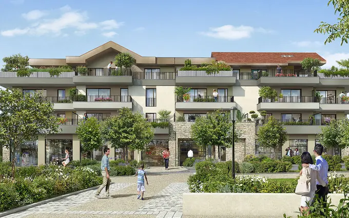 Programme immobilier neuf Prévessin-Moëns secteur prisé proche frontière suisse à Prévessin-Moëns
