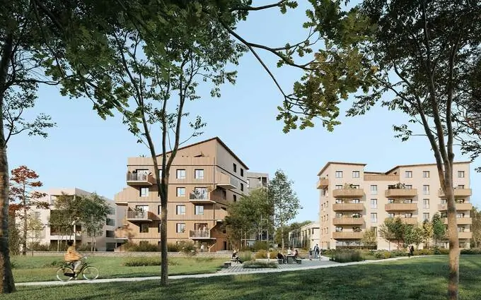 Programme immobilier neuf Nantes-Est : Riva Verde - BRS+ à Nantes (44000)