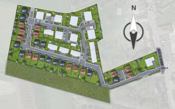 Programme immobilier neuf Résidence l'arche cloée à Millonfosse