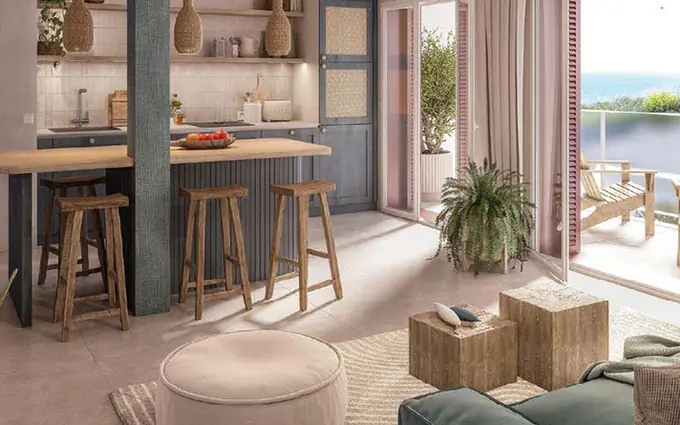 Programme immobilier neuf Belle-Île-en-Mer Le Palais à 450 m de la plage de Ramonette à Le Palais