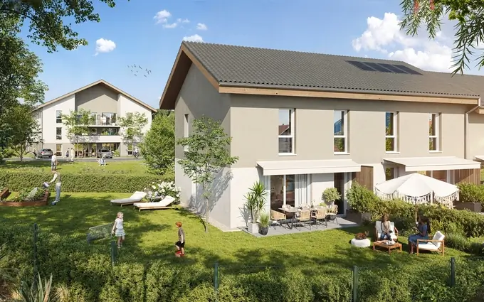 Programme immobilier neuf Le clos du chene les maisons à Entrelacs (73410)