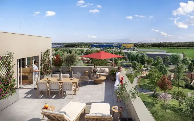 Programme immobilier neuf Le parc des orchidées à Fleury-sur-Orne