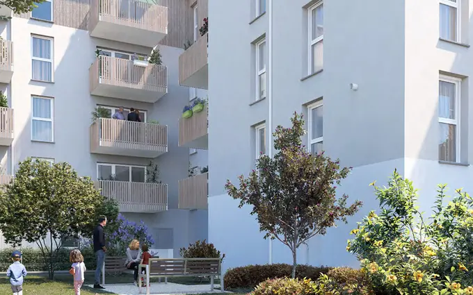 Programme immobilier neuf Poitiers quartier calme proche commerces à Poitiers