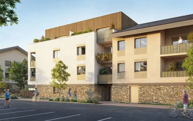 Programme immobilier neuf Douvaine à 5 min à pied du centre-ville à Douvaine