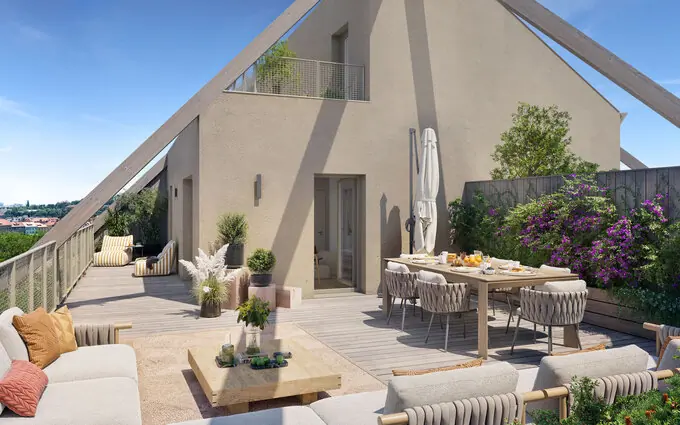 Programme immobilier neuf Investissez dans résidence neuve moderne au cœur d’un écoquartier dynamique et végétalisé à Bordeaux