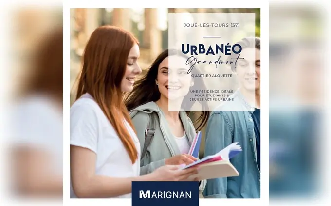 Programme immobilier neuf Urbanéo Grandmont à Joué-lès-Tours