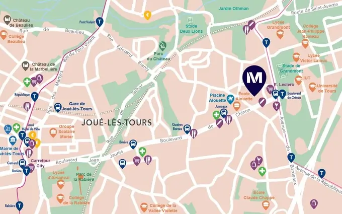 Programme immobilier neuf Urbanéo Grandmont à Joué-lès-Tours