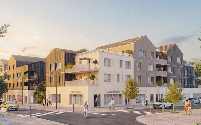 Programme immobilier neuf Chantepie quartier Bocage Citadin à 20 min de Rennes centre à Chantepie
