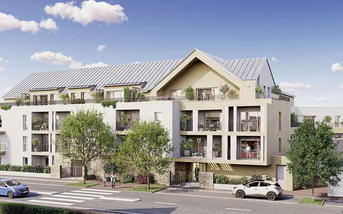 Programme immobilier neuf Guidel à quelques minutes à pied du centre-ville à Guidel