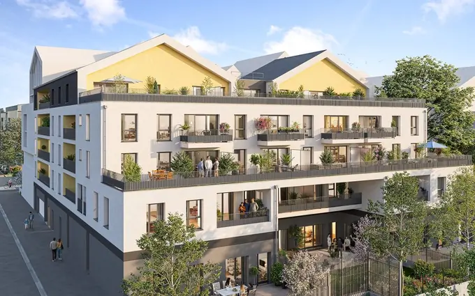 Programme immobilier neuf Square foch - tranche 2 à Meaux