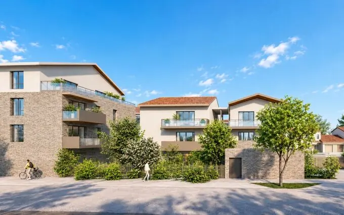 Programme immobilier neuf VILLENEUVE TOLOSANE - MAISONS et APPARTMENTS NEUFS à Villeneuve-Tolosane
