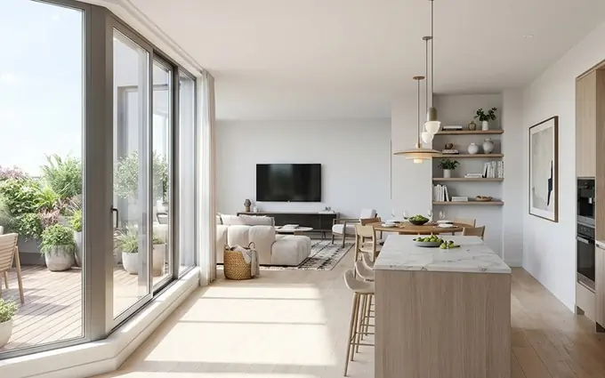 Programme immobilier neuf Vaires-sur-Marne cadre verdoyant à 30 minutes de Paris en RER E à Vaires-sur-Marne