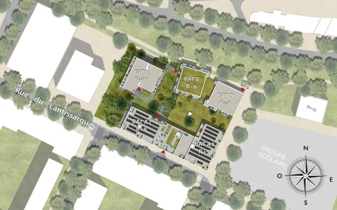 Programme immobilier neuf Terra Ocra à Montpellier