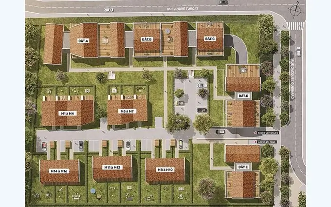 Programme immobilier neuf Paseo à Pibrac